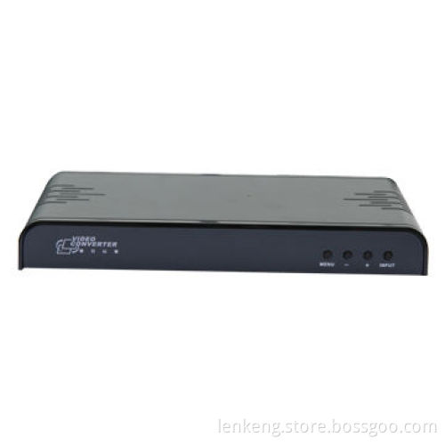 VGA and Component Video YPbPr to HDMI Converter Scale with 3.5mm Audio, Supports PC to 1080p HDTV